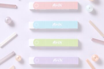 アーチ消しゴムスリムタイプ